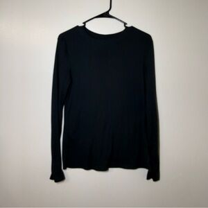 Universal Thread Classic Black Long Sleeve Top